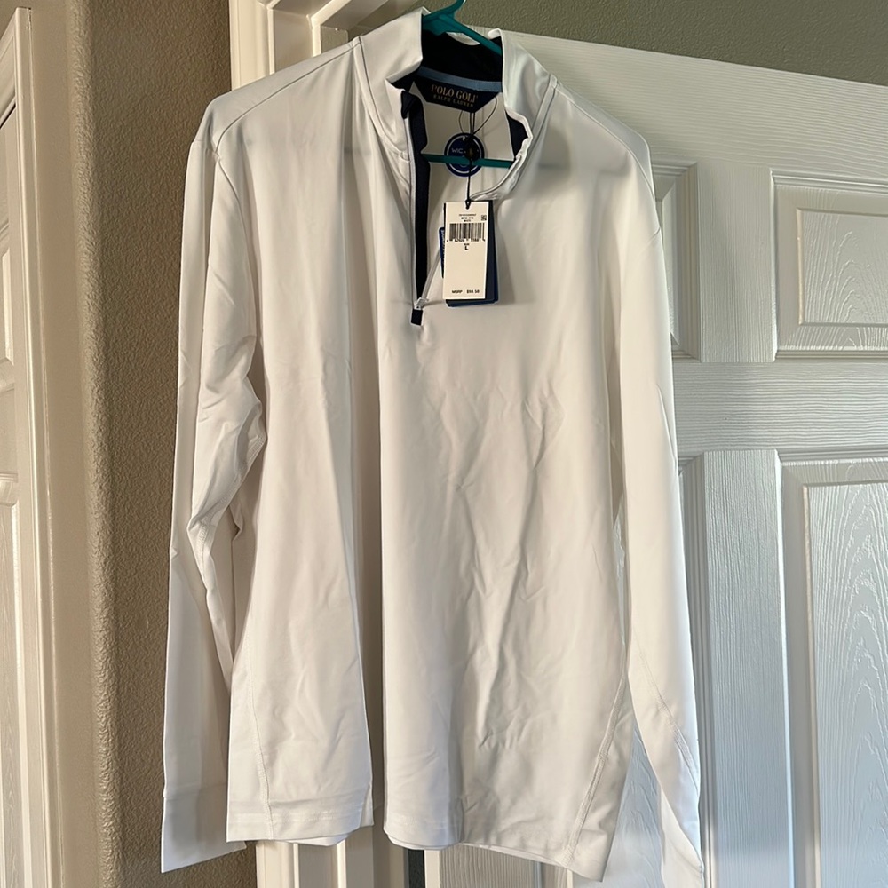 Men’s long sleeve golf pullover